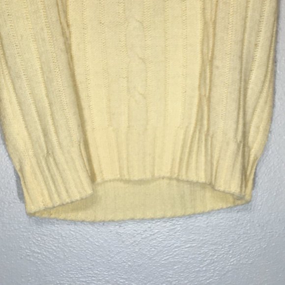 Vintage 60s Knockabouts by Pendleton Fisherman Cable Knit Sweater, 100% Wool - Picture 9 of 11